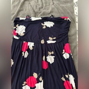 Lane Bryant flower maxi dress